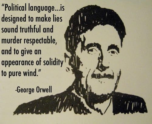 Orwell Political Language